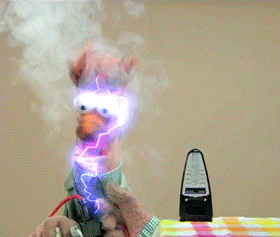 Muppet Beaker animated gif